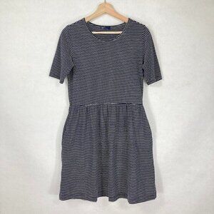 🔥 3/$15 🔥 Gap Striped Knit Dress Spring Preppy School Graduation Skater Y2